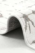 Terrace 8204 Beyaz - Beyaz Modern Stil Desenli Halı Önerisi - Görsel 3