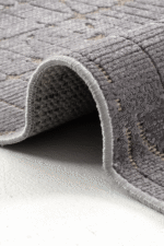 Terrace 8205 Gri - Minimalist Gri Salon Halısı - Görsel 3