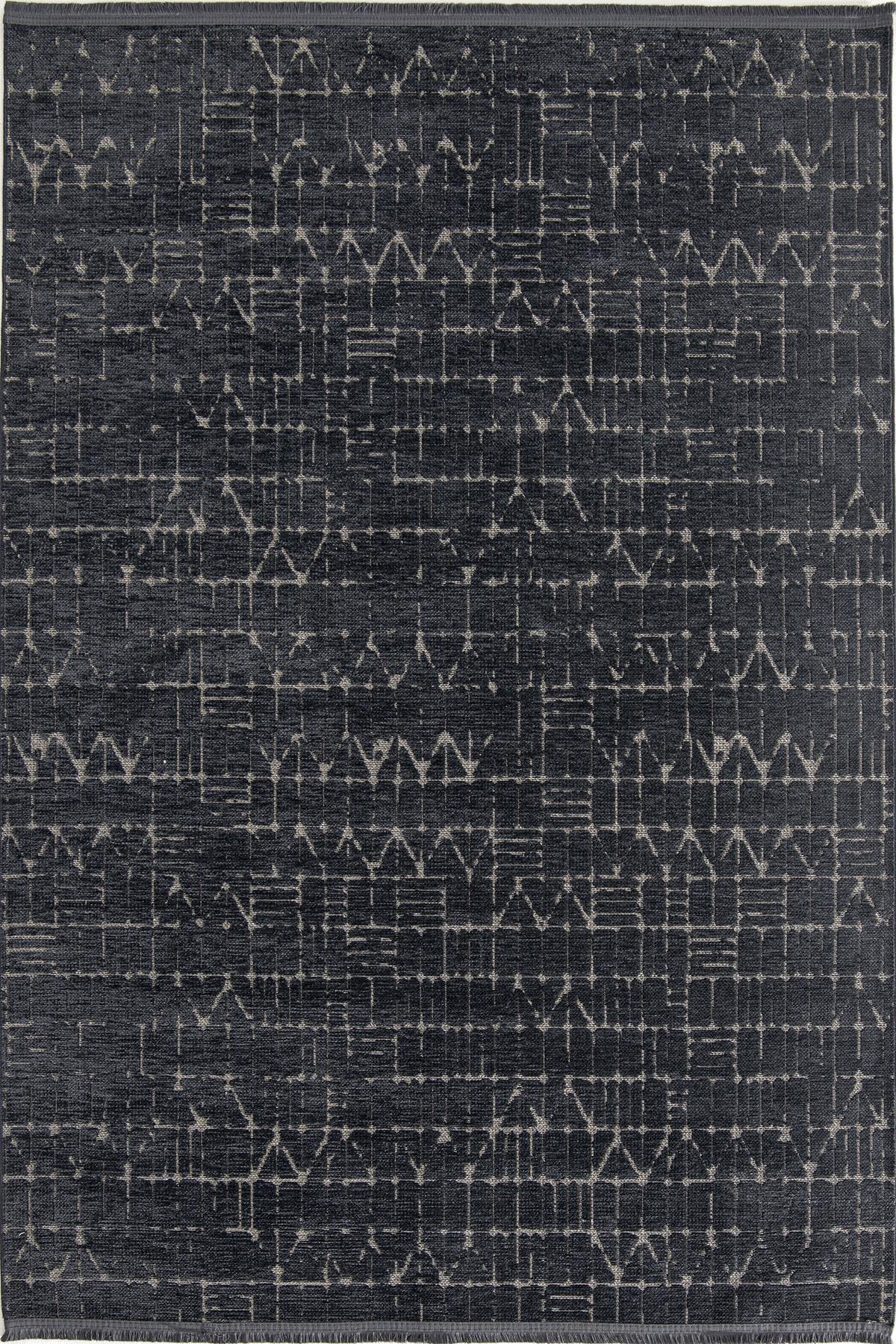 Terrace 8206 Antrasit - Antrasit Tonlarında Modern Dokulu Halı - Binbirdesen Halı Terrace 8206 Antrasit - Antrasit Tonlarında Modern Dokulu Halı - Görsel 1