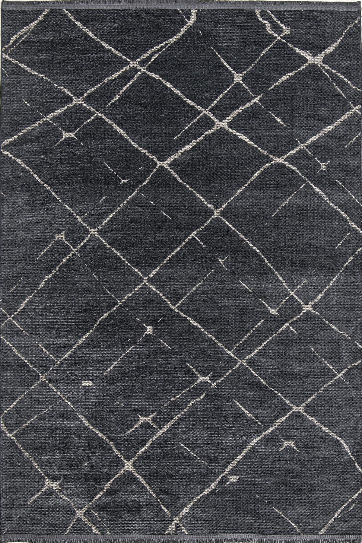 Terrace 8209 Antrasit - Çizgili Antrasit Salon Halısı - Binbirdesen Halı Terrace 8209 Antrasit - Çizgili Antrasit Salon Halısı - Görsel 1