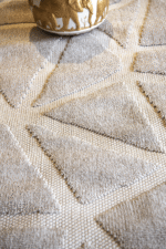 Togo 7502 Bej - Göz Alıcı Geometrik Formlu Bej Halı - Görsel 4