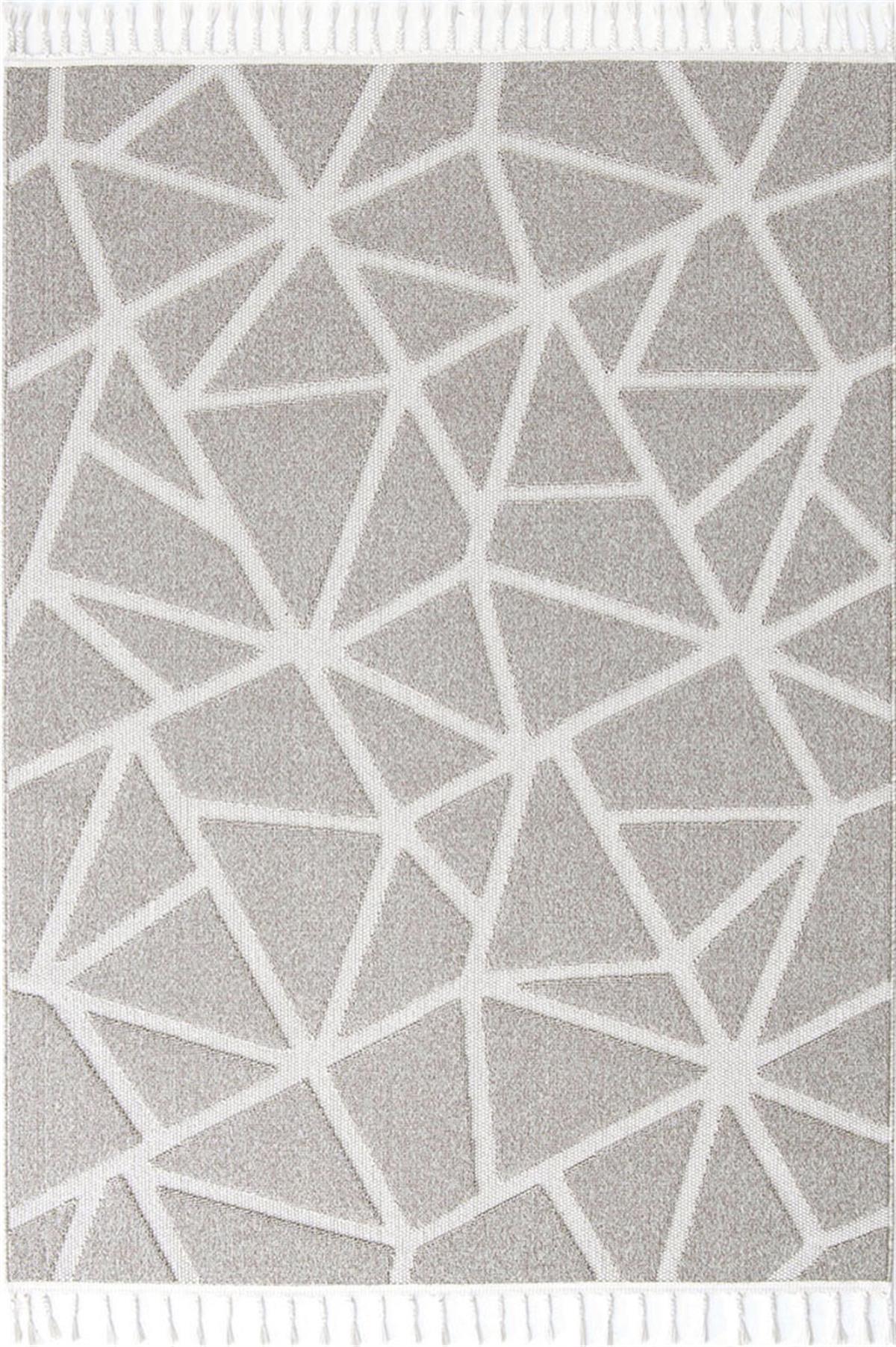 Togo 7502 Bej - Göz Alıcı Geometrik Formlu Bej Halı - Binbirdesen Halı Togo 7502 Bej - Göz Alıcı Geometrik Formlu Bej Halı - Görsel 1