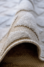 Togo 7505 Gri - Örgü Görünümlü Elmas Dokulu Gri Halı - Görsel 3