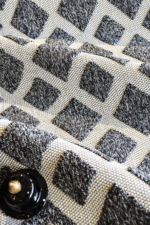 Togo 7508 Antrasit - Koyu Renkli Elmas Desenli Salon Halısı - Görsel 3