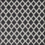 Togo 7508 Antrasit - Koyu Renkli Elmas Desenli Salon Halısı