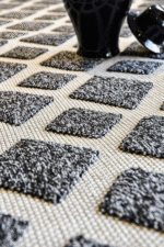 Togo 7508 Antrasit - Koyu Renkli Elmas Desenli Salon Halısı - Görsel 2