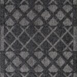 Togo 7512 Antrasit - Antrasit Renkli Elmas Desenli Modern Halı