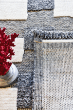 Togo 7513 Antrasit - Grafik Desenli Maskülen Tarz Antrasit Halı - Görsel 3