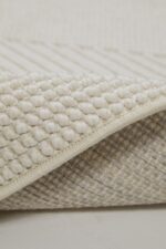 Vega 1454 Krem - Modern Daire Desenle Krem Halı Estetiği - Görsel 6