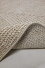 Vega 1455 Vizon - Oturma Odaları İçin Şık Vizon Halı - Görsel 6