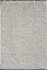 Vega 1461 Gri - Modern Tarzda Gri Düz Dokuma Halı