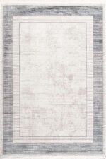 Dora 1902 Gri - Klasik Görünümlü Şık Yemek Odası Halısı