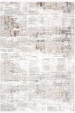 Dora 1907 Vizon - Vizon Renkli Dekoratif Oturma Odası Halısı