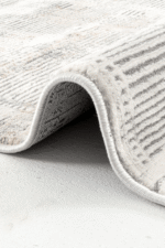 Dora 1907 Vizon - Vizon Renkli Dekoratif Oturma Odası Halısı - Görsel 3