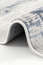 Dora 1909 Mavi - Modern Ev Dekorasyonu İçin Sanatsal Desenli Halı - Görsel 3