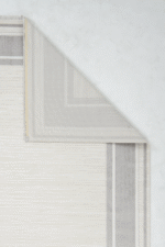 Aren 3302 Gri - Modern Gri Salon Halısı Çizgili Tasarım - Görsel 4