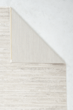 Aren 3309 Gri - Gri Bej Tonlarında Zarif Çizgi Halı - Görsel 4