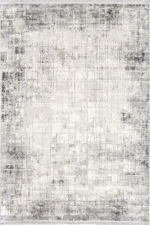 Florya 8108 Gri - Oturma Odası İçin Yumuşak ve Dayanıklı Halı