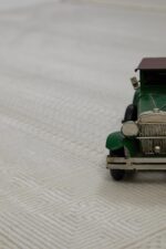 Lavin 4803 Beyaz - Aydınlık ve Sade Çalışma Odası Halısı - Görsel 5