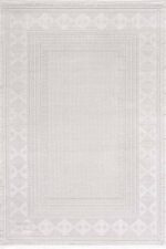 Lavin 4803 Beyaz - Aydınlık ve Sade Çalışma Odası Halısı