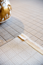 Lavin 4812 Krem - Yatak Odası ve Çalışma Odası İçin Minimal Halı - Görsel 2