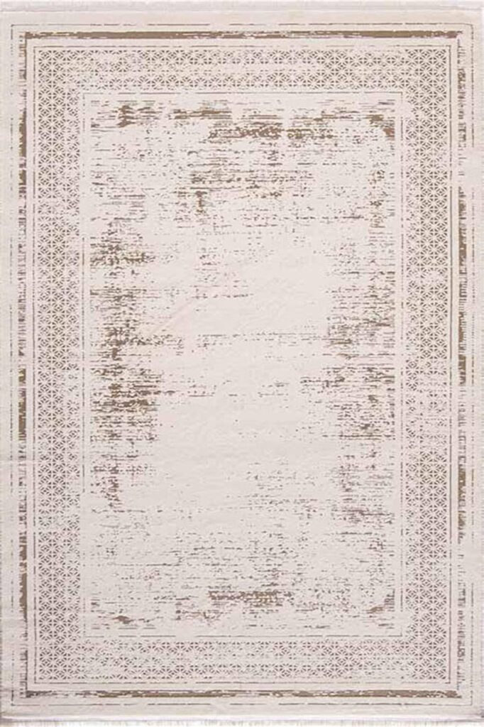 Lizbon 4503 Vizon - Yumuşak Dokulu Yatak Odası Halısı - Binbirdesen Hali