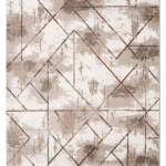 Lizbon 4510 Taba - Kiremit Tonunda Soft Dokulu Salon Halısı