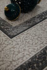 Miras 6808 Gri - Kolay Temizlenir, Soft Dokulu Makine Halı - Görsel 7