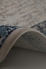 Miras 6809 Gri Mavi - Yumuşak Dokulu Yatak Odası Halısı - Görsel 5