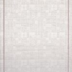 Miras 6812 Kahve - Zarif Dokulu, Geometrik Desenli Halı