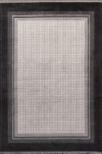 Miras 6816 Gri Mavi - Yumuşak Dokulu Konforlu Salon Halısı