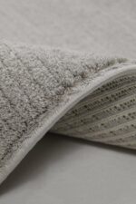 Velar 3603 Gri - İnce Çizgili Soft Dokulu Gri Salon Halısı - Görsel 5