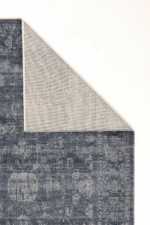 Etro 2702 Mavi - Nostaljik Görünümlü Mavi Desen Halı - Görsel 4