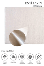 Lavin 4809 Krem - Sıcak ve Zarif Salon Dokunuşu - Görsel 2