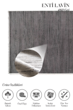 Lavin 4811 Gri - Modern ve Estetik Halı - Görsel 2