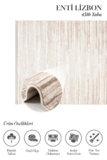 Lizbon 4516 Taba - Sıcak Taba Tonlarıyla Şıklık - Görsel 2