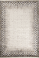 Momentus 9601 Bej - Göz Alıcı Kenar Detaylı Vintage Bej Halı