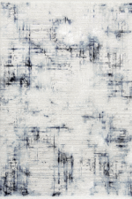 Norm 6214 Mavi - Modern İç Mekanlara Uyumlu Soyut Halı Tasarımı