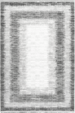 Norm 6217 Gri - Merkez Efektli Gri Tonlu Salon Halısı