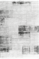 Norm 6219 Gri - Modern Patch Desenleriyle Gri Renk Halı