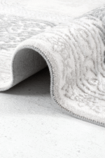 Norm 6226 Gri - Lüks Görünümlü Klasik Gri Halı - Görsel 2