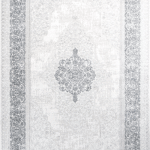 Norm 6226 Gri - Lüks Görünümlü Klasik Gri Halı