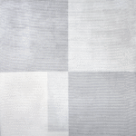 Norm 6227 Gri - Modern Blok Desenli Açık Gri Halı Modeli