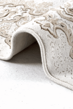 Arya 2602 Bej - Saray Esintili Krem-Bej Renk Halı Tasarımı - Görsel 2