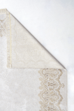 Arya 2602 Bej - Saray Esintili Krem-Bej Renk Halı Tasarımı - Görsel 3