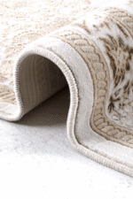 Arya 2603 Bej - Gösterişli Motiflerle Bej Renk Salon Halısı - Görsel 2