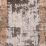 Naturel 1708 Gri Vizon - Eskitme Efektli Modern Gri Vizon Halı