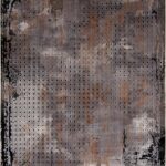 Naturel 1711 Siyah Taba - Modern Loft Dekorlara Uygun Siyah Taba Halı