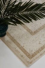 Naturel 1712 Kahve - Vintage Görünümlü Kahve Renk Halı Modeli - Görsel 6