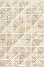 Step 2201 Krem - Sıcak Krem Renkli Etnik Desenli Halı